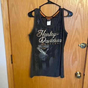 Harley Tank with Sequins